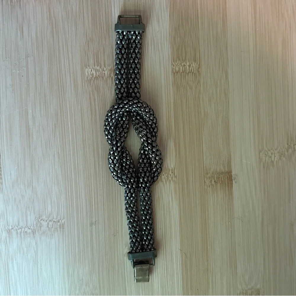 Vintage 8” Copper Love Knot Bracelet - Picture 3 of 5